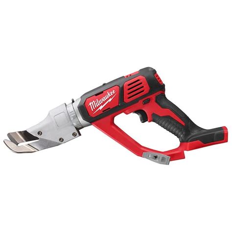 milwaukee cordless sheet metal shears|milwaukee metal shears home depot.